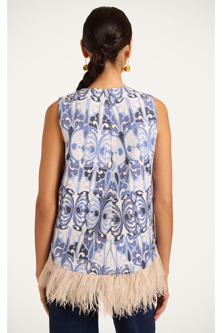 La Scala Top, Alternate, color, Cocoon Blue