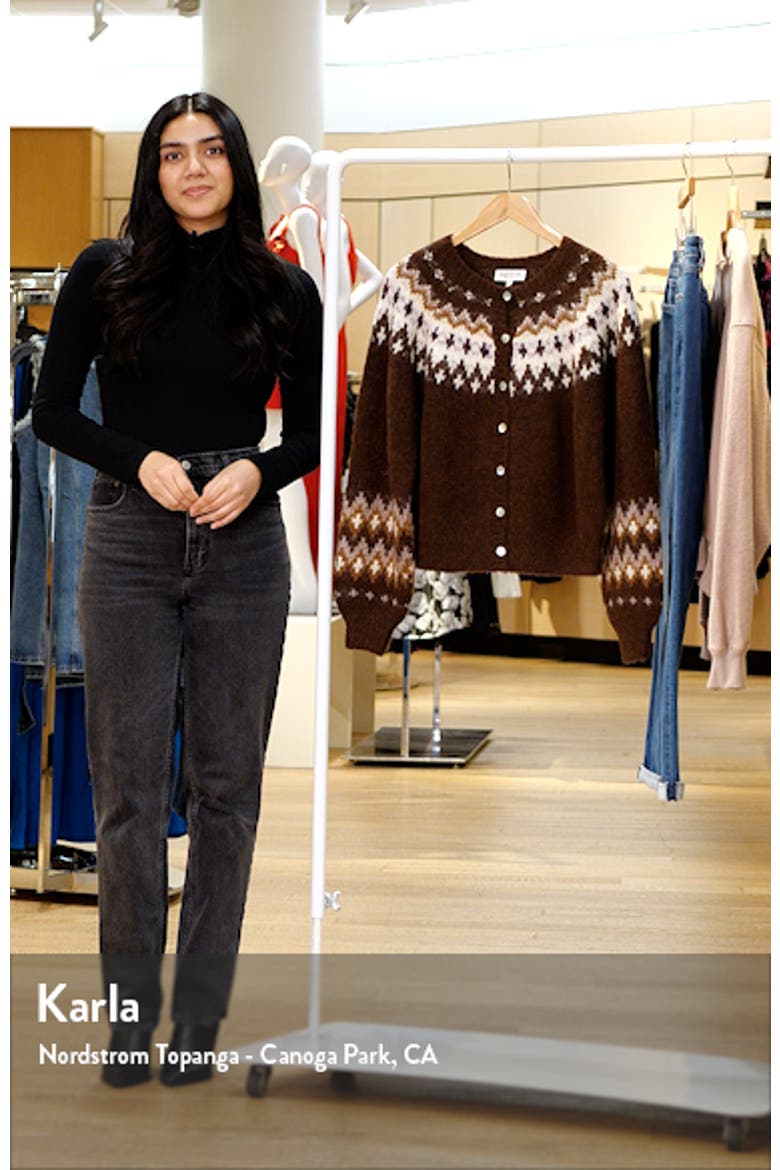 Lula Fair Isle Cardigan video