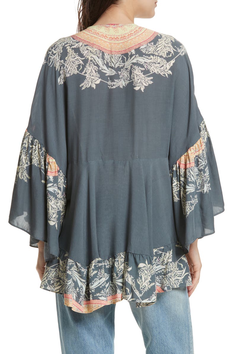 Free People Sunset Dreams Ruffle Top, Alternate, color, 