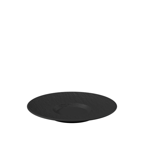 Villeroy & Boch Manufacture Rock Coffee Cup Saucer In Black