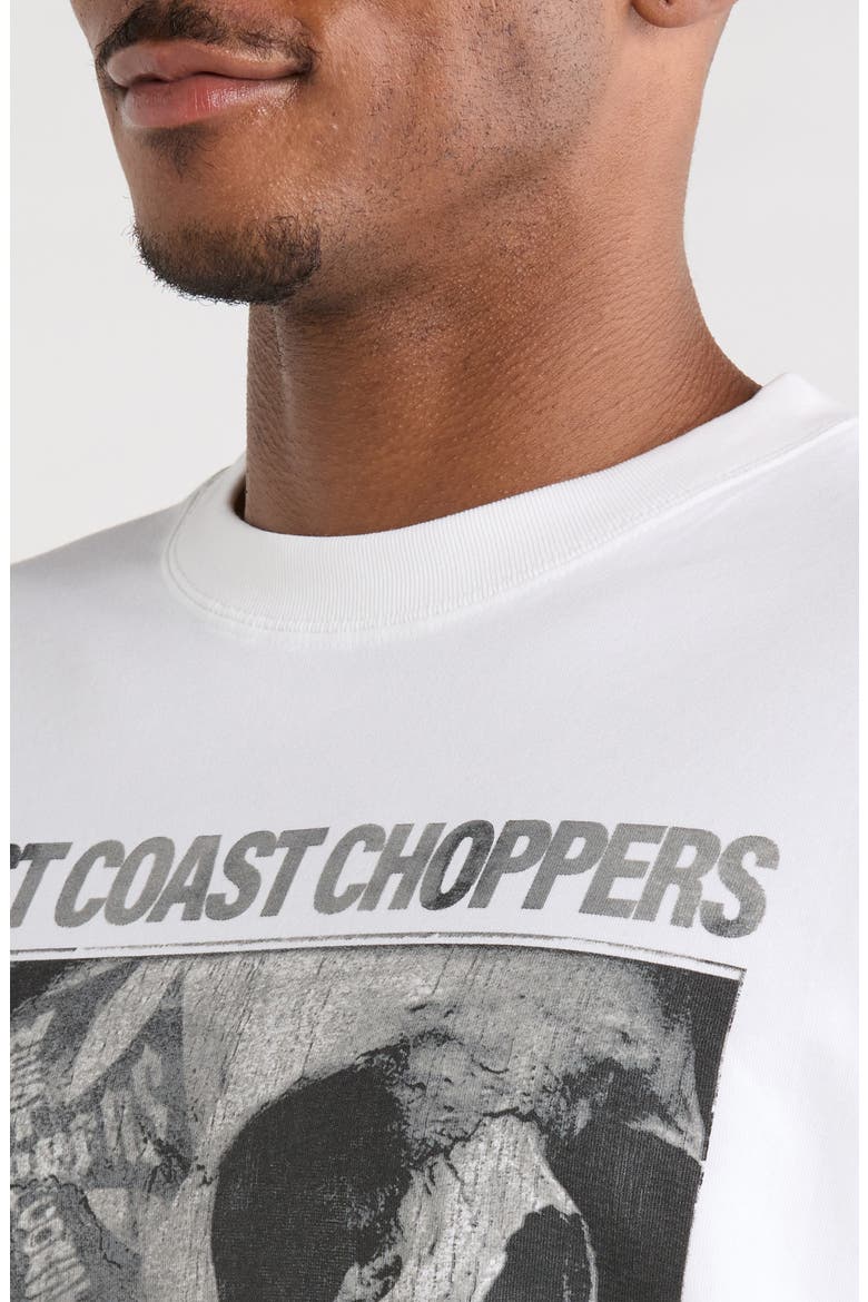 West Coast Choppers Cotton Graphic T-Shirt, Alternate, color, WHITE
