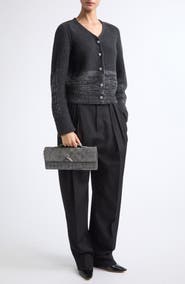 Bottega Veneta Rib Wool & Cashmere Cardigan
