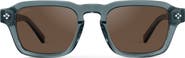 WMP Eyewear Morris - 49mm Rectangular Polarized Sunglasses