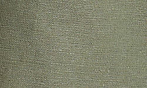 Ben Sherman Linen & Cotton Drawcord Shorts In Olive