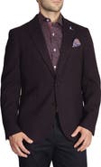 TailorByrd Solid Textured Sport Coat