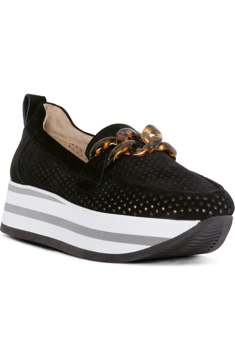 NYDJ Fern Perforated Platform Loafer, Main, color,