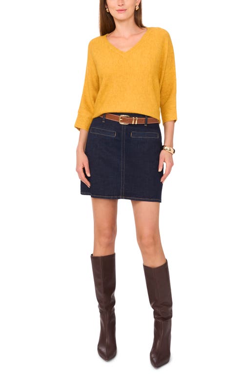 Vince Camuto Dolman Sleeve Sweater In Yellow