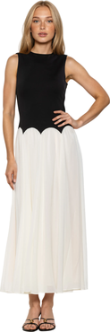 Alexia Admor Emilia Crewneck Dropped Waist Dress