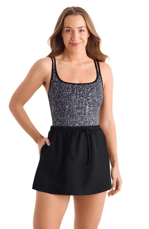 Skirted Runaround Chlorine Resistant One-Piece Swimsuit
