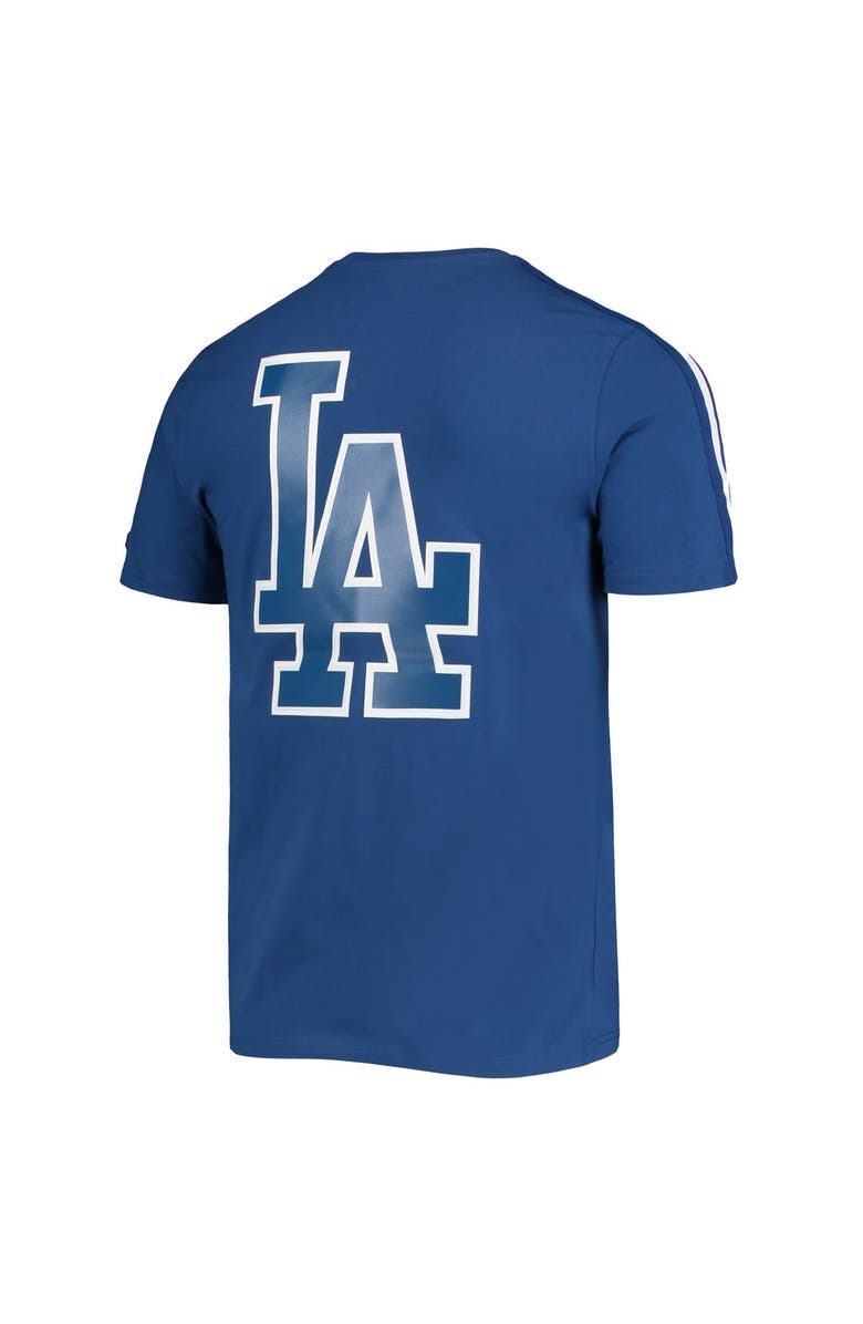 PRO STANDARD Men's Pro Standard Royal/ Los Angeles Dodgers Taping T-Shirt, Alternate, color, 