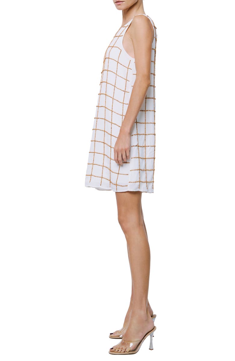 CIEBON Phyllis Shift Minidress, Alternate, color, Cream