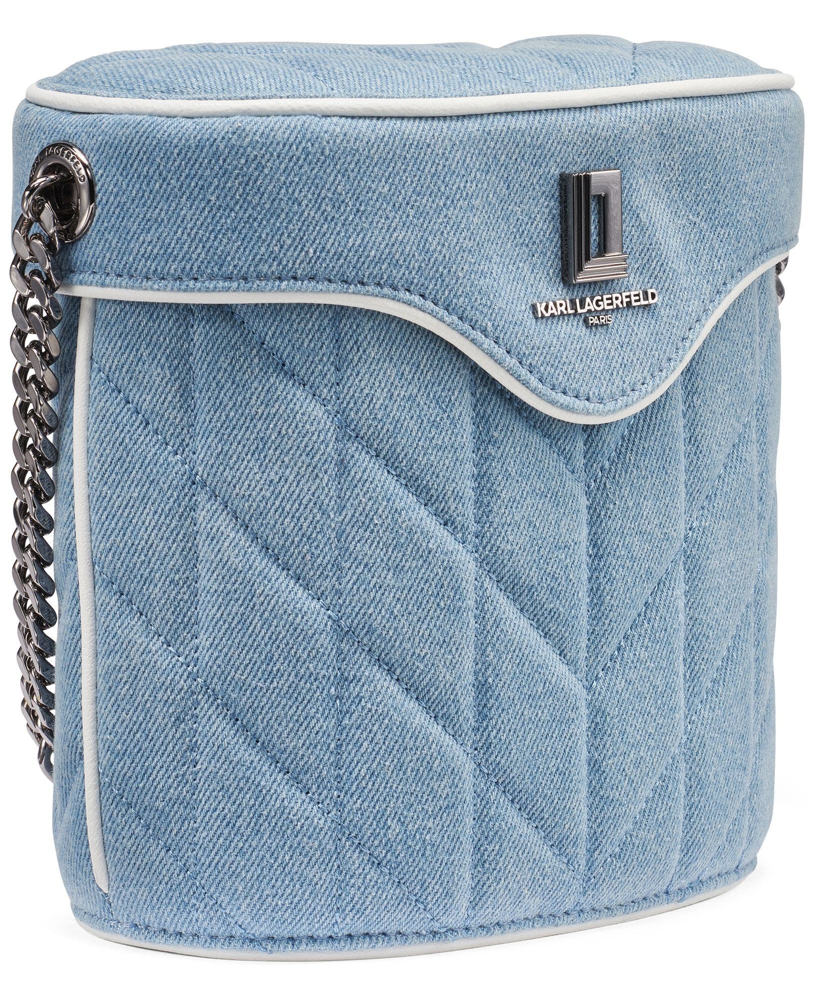 Lafayette Denim Bucket Crossbody, Alternate, color, Light Denim