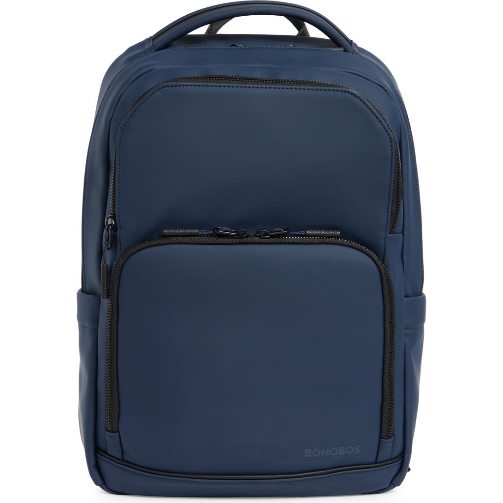 Bonobos Rubberized Backpack In Blue