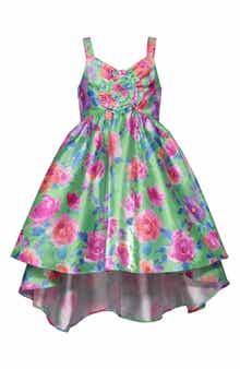 Iris & Ivy Kids' Rosette High-Low Party Dress