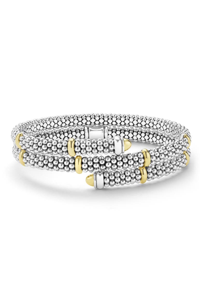 Two-Tone Caviar Diamond Versa Wrap Bracelet video