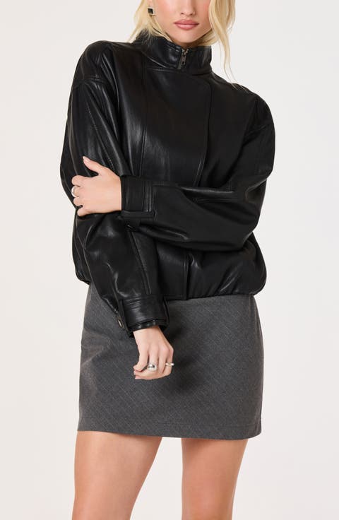 Jett Faux Leather Jacket