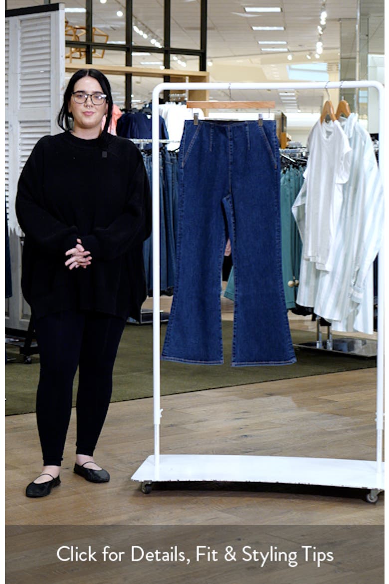 Carson Off-Duty High Waist Ankle Flare Jeans video