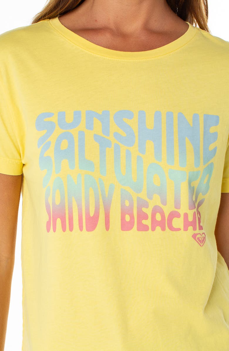 Roxy Sandy Beaches Graphic T-Shirt, Alternate, color, 