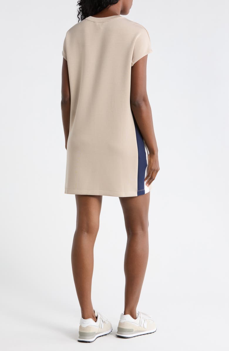 SPANX<sup>®</sup> AirEssentials Colorblock Minidress, Alternate, color, Ashwood/ Powder/ Timeless Navy