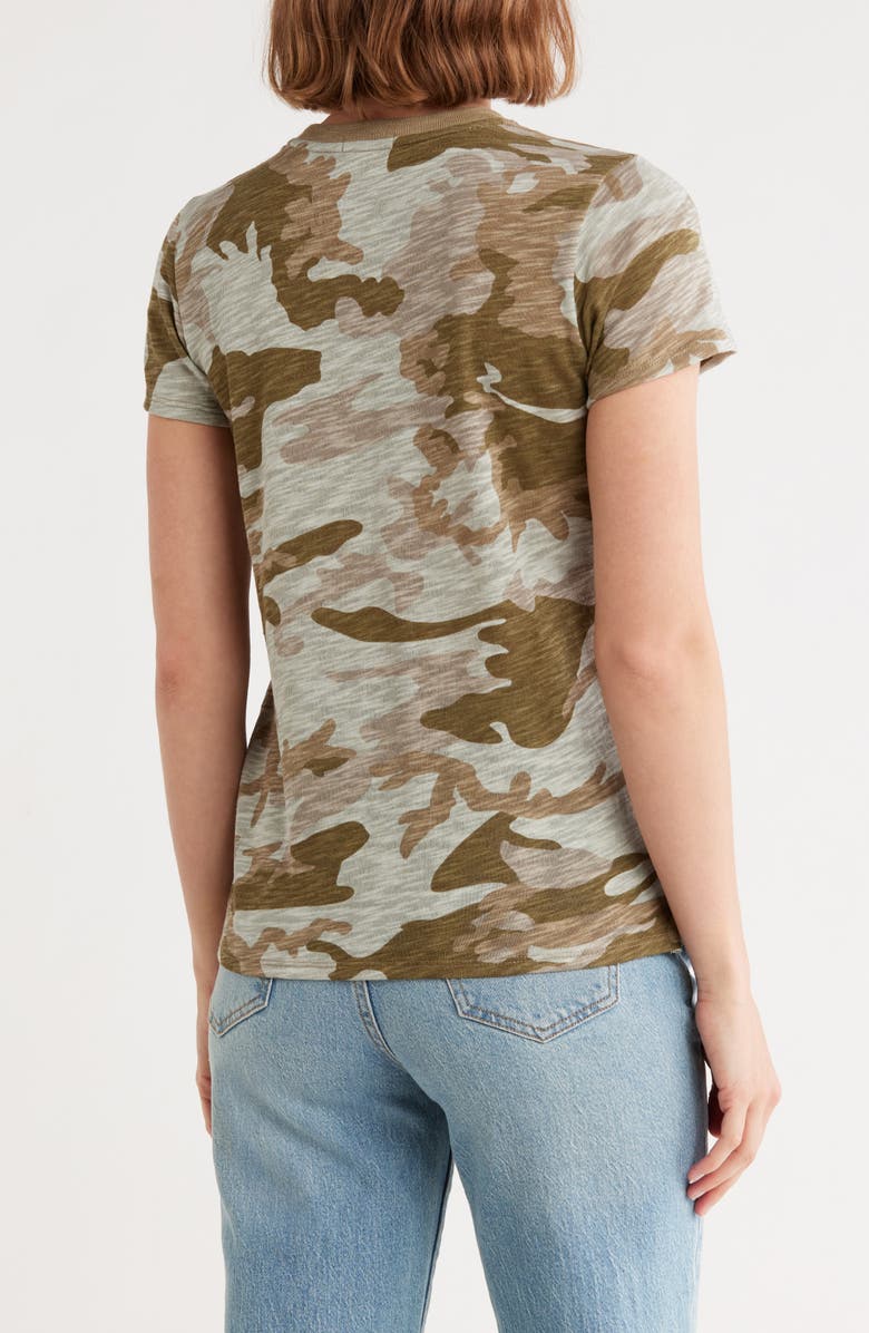 ATM Anthony Thomas Melillo School Slub Jersey T-Shirt, Alternate, color, Faded Army / Multi