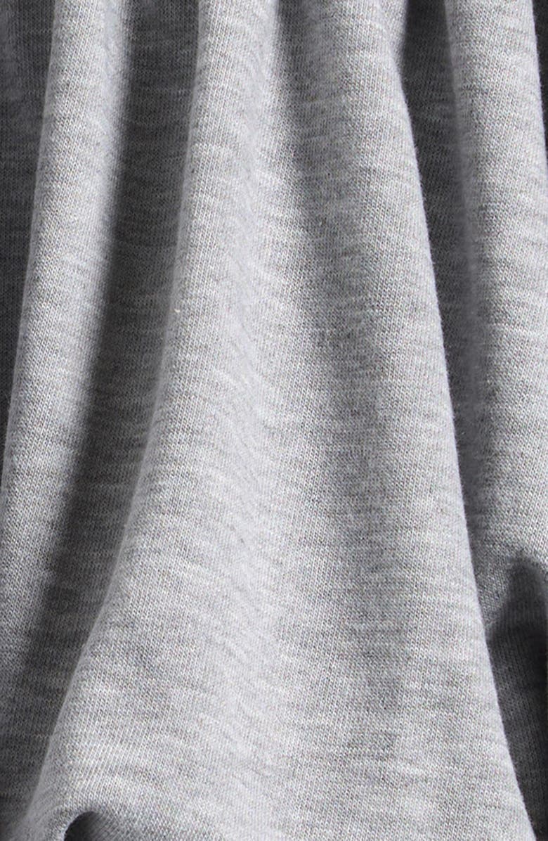 Good Luck Girl Bubble Hem Miniskirt, Alternate, color, Heather Grey