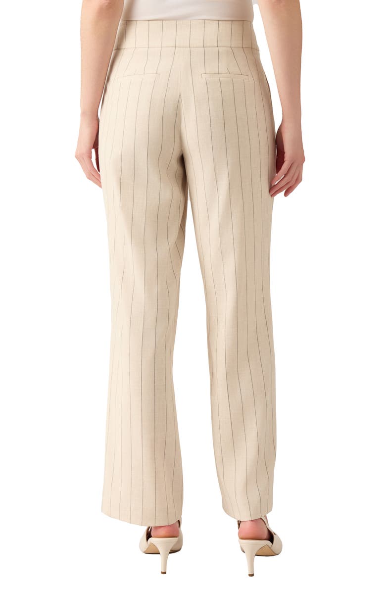 KASPER Pinstripe Wide Leg Pants, Alternate, color, 