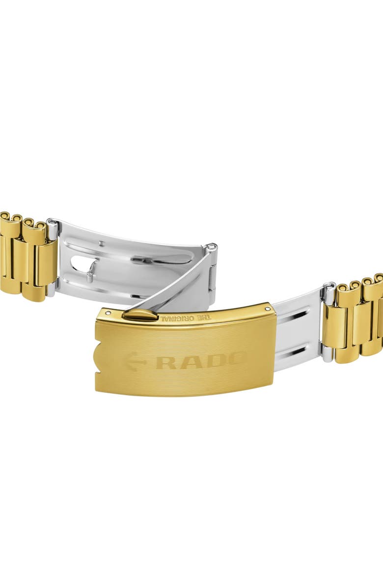 RADO DiaStar Original Skeleton Open Heart Automatic Bracelet Watch, 35mm, Alternate, color, 