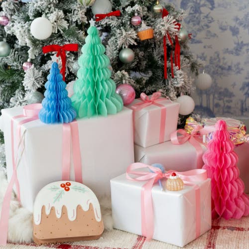 Daydream Society Baking Spirits Bright Christmas Tree Honeycomb Set In Multi