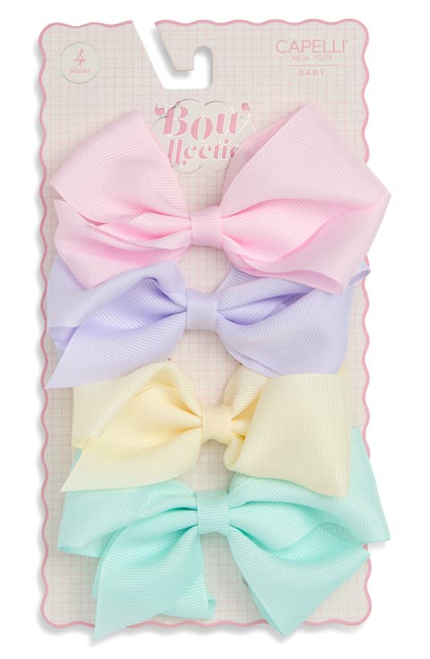Kids' 4-Pack Assorted Bows
