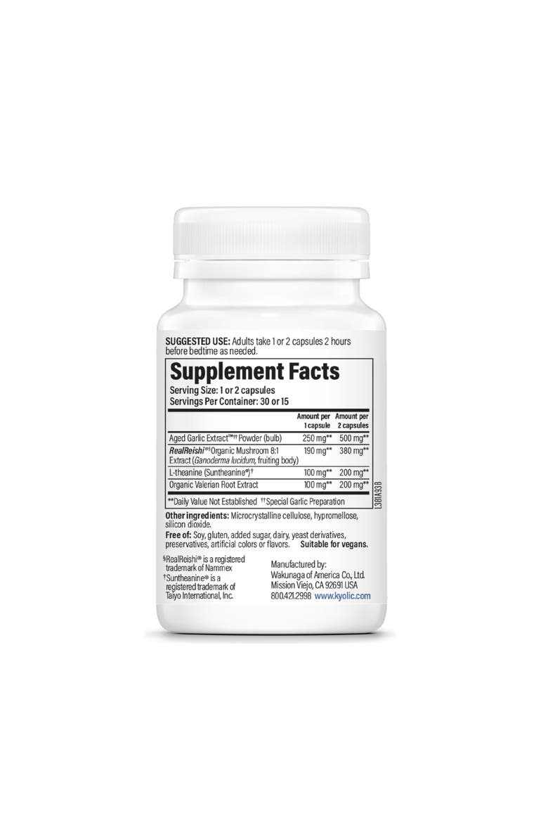 Sleep Mushroom Supplement for Restful Sleep and Relaxation 30 capsules, Alternate, color, None
