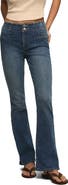 Lucky Brand Stevie Seamed High Waist Flare Jeans