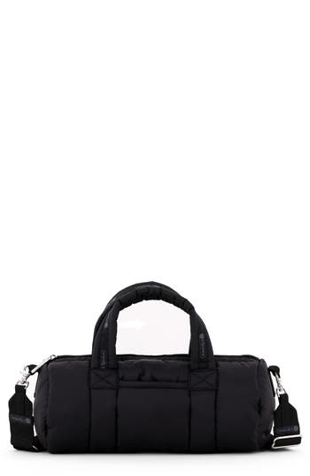 LESPORTSAC LESPORTSAC SHEEN QUILTED DUFFLE BAG