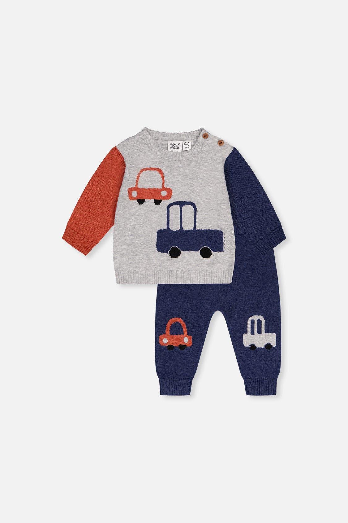 selected Blue and Orange