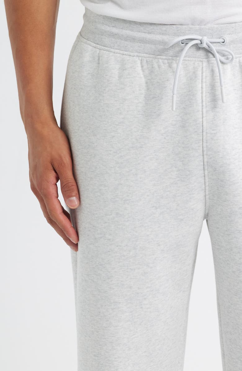 Zella Vital Fleece Pants, Alternate, color, Grey Fog Heather