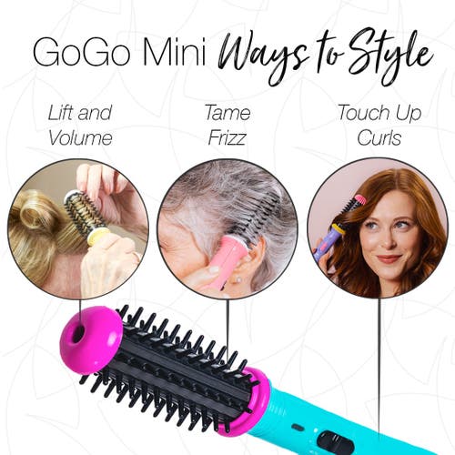 Calista Gogo Mini Round Brush In Purple