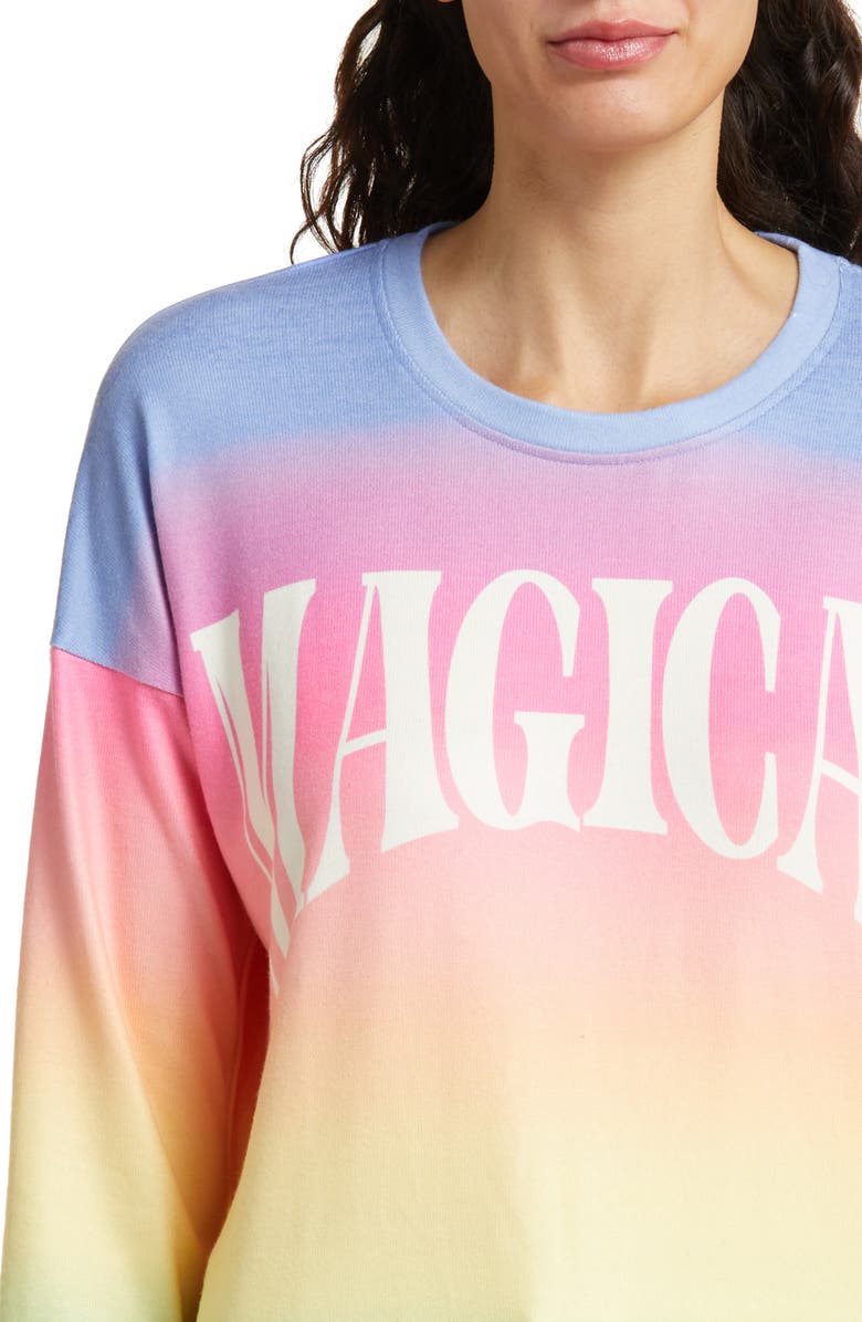 PJ Salvage Trust Peachy Jersey Lounge Shirt, Alternate, color, Pink