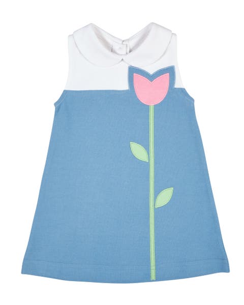 Pique Knit Dress With Tulip (Toddler, Little Kid, Big Kid)