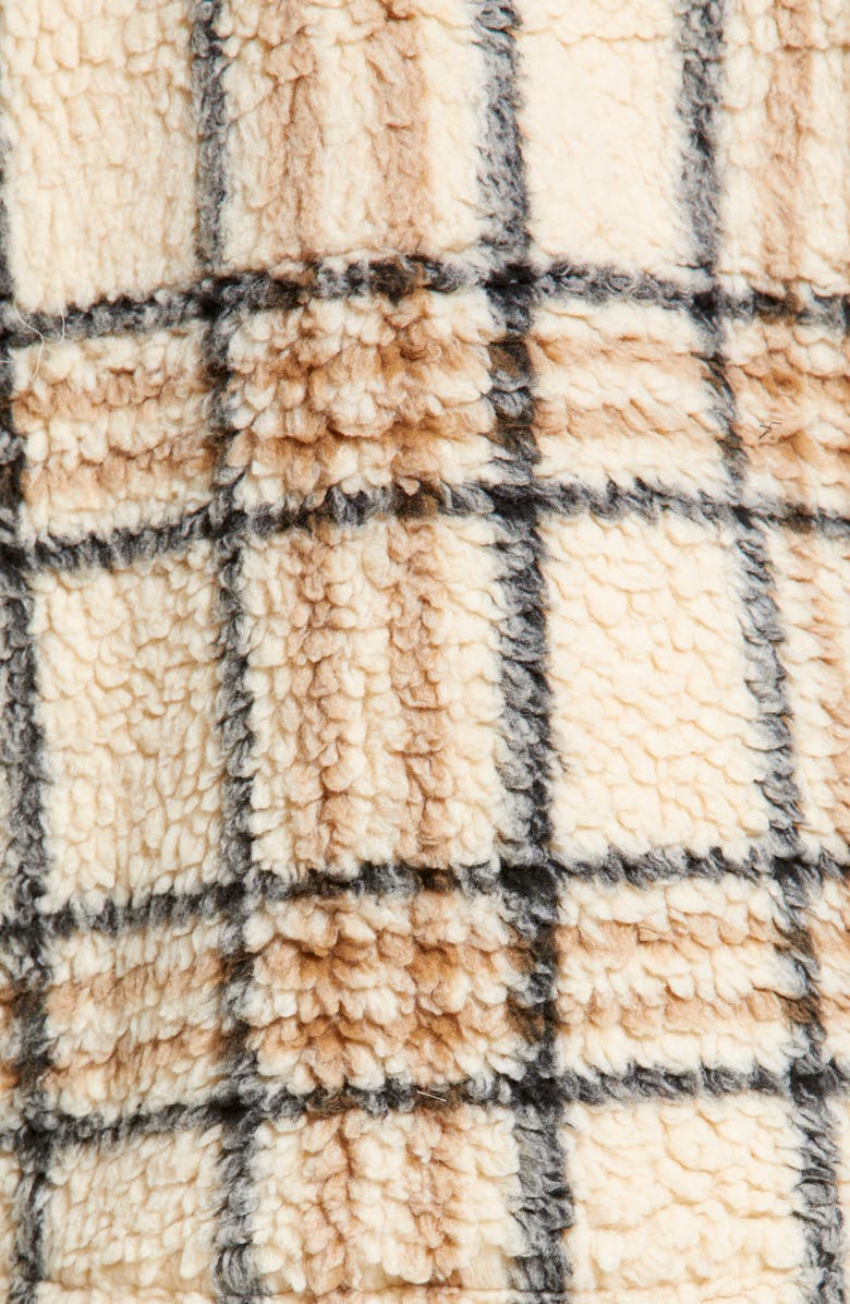 Native Youth Men's Check High Pile Fleece Jacket, Alternate, color,