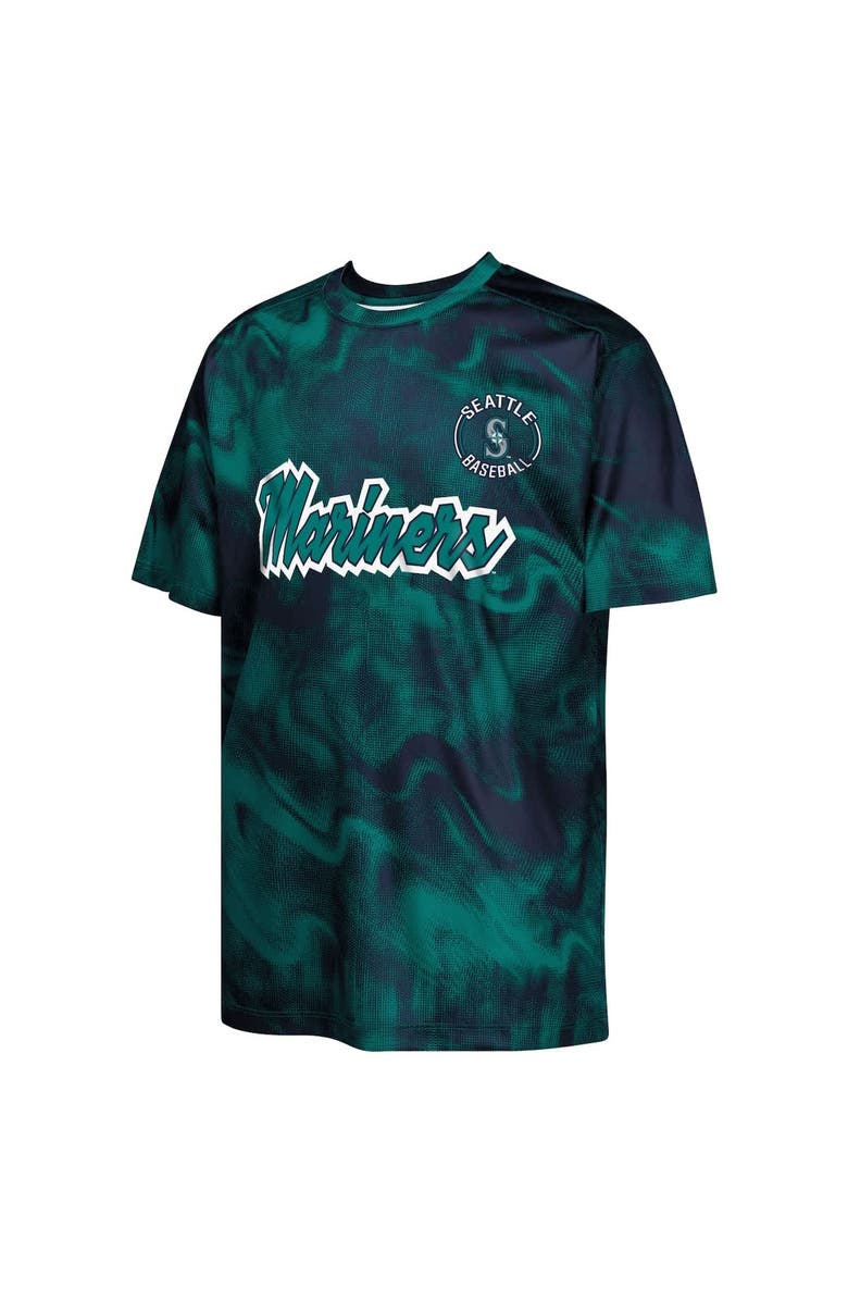 Outerstuff Youth Teal/Navy Seattle Mariners Pinch Hitter T-Shirt, Alternate, color, 
