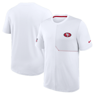 Nike Men's Nike White San Francisco 49ers Sideline UV Dri-FIT Coaches Shirt