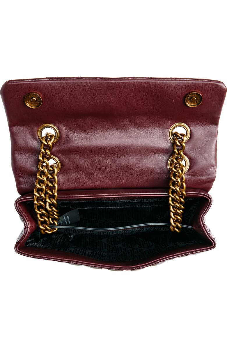 Kurt Geiger London Brixton Lock Leather Shoulder Bag, Alternate, color,