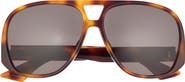 Saint Laurent 61mm Aviator Sunglasses