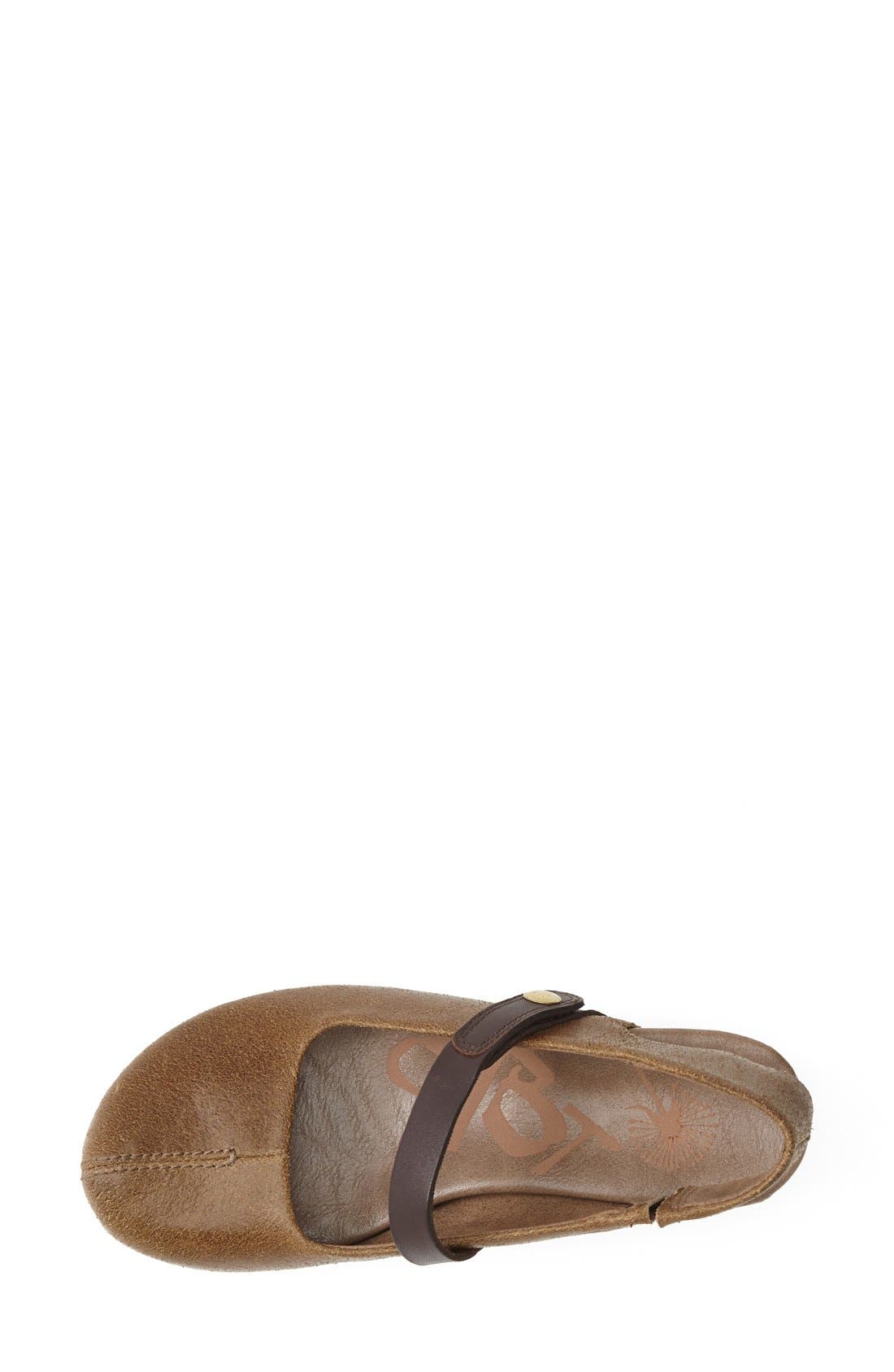 'Springfield' Flat, Alternate, color, DUNE/ BROWN