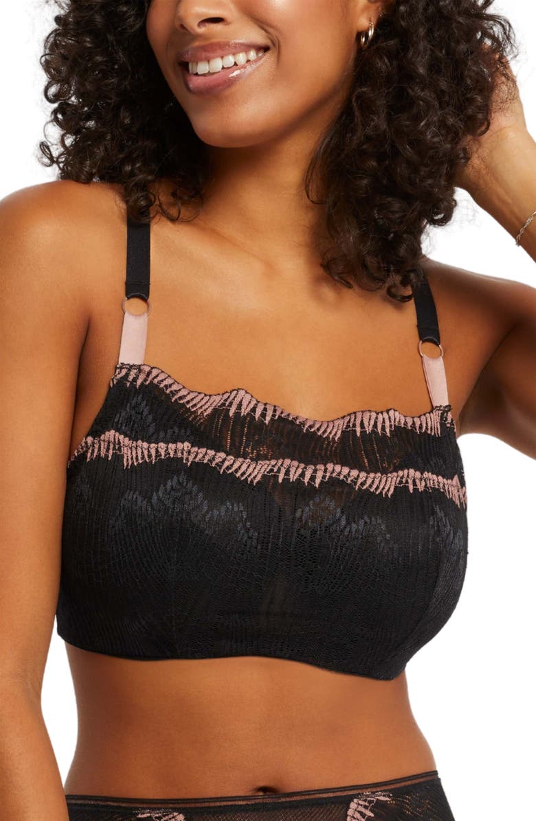 Montelle Intimates Dolce Vita Bandeau Muse Bra, Alternate, color, 