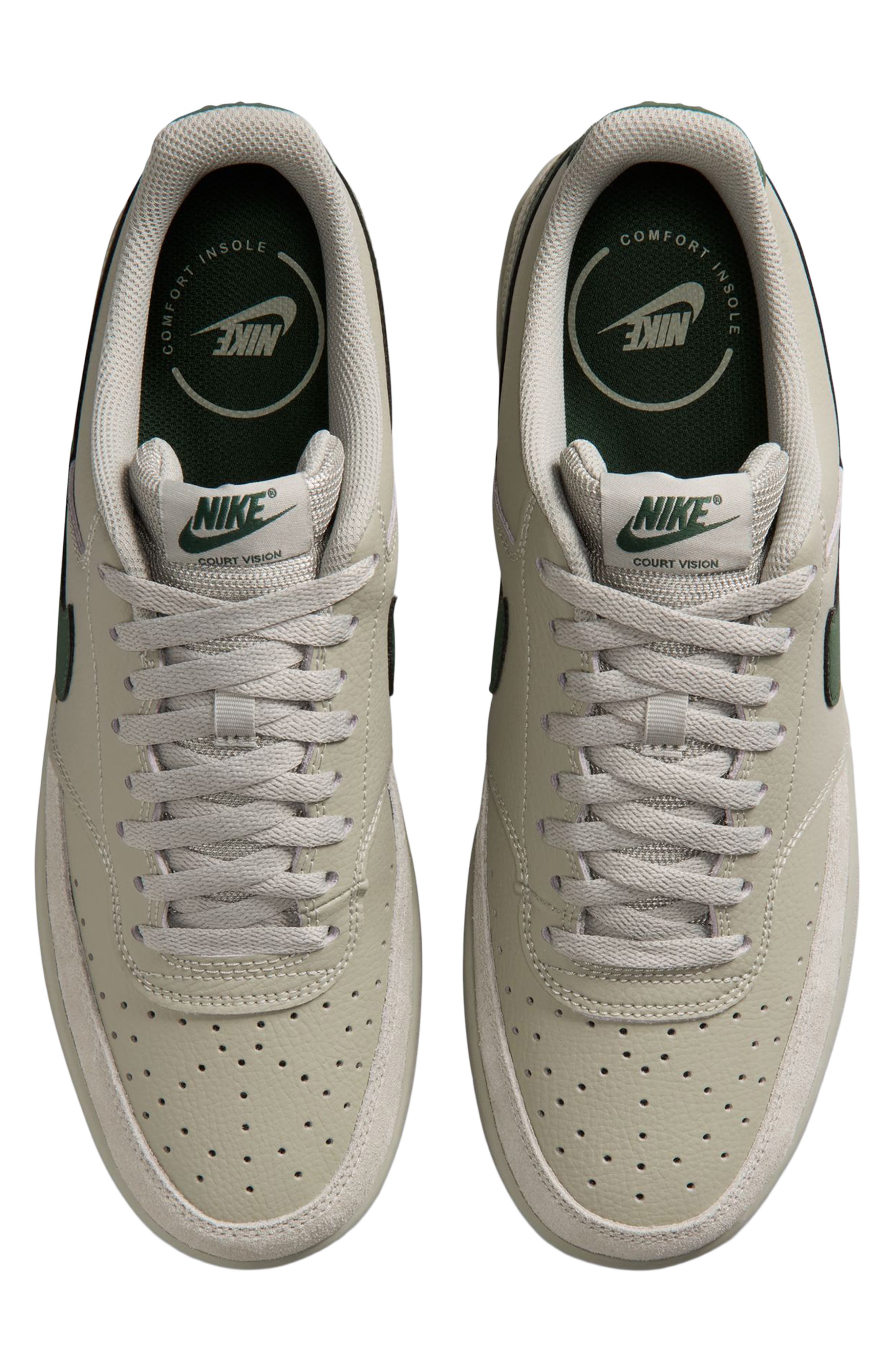 Court Vision Low Sneaker, Alternate, color, SPRUCE FOG/ FIR