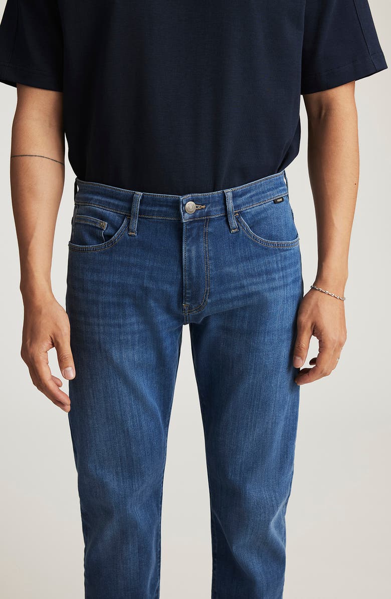 Mavi Jeans Marcus Slim Straight Leg Jeans, Alternate, color, Mid Supermove