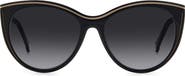 Carolina Herrera Her 56mm Gradient Cat Eye Sunglasses