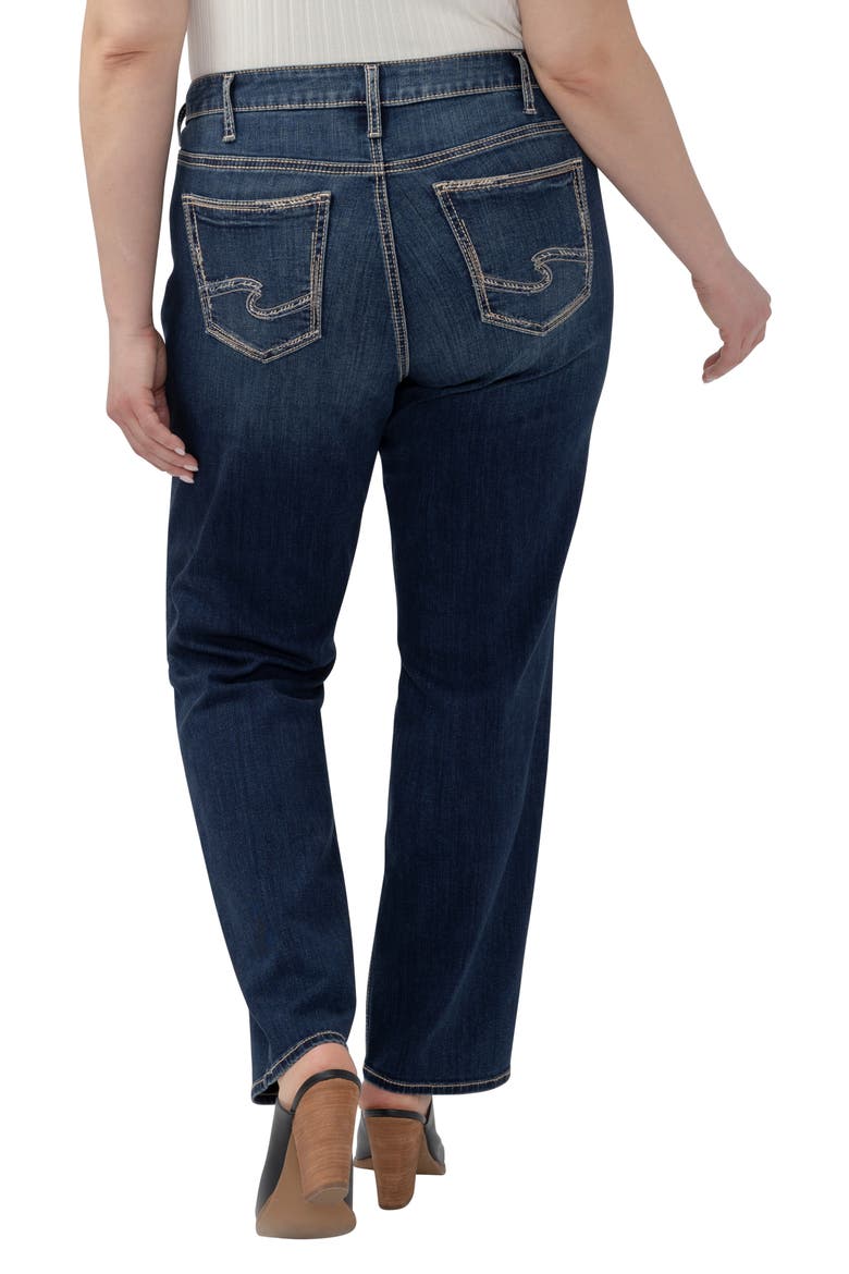 Elyse Classic Straight Leg Jeans, Alternate, color, FOCUS