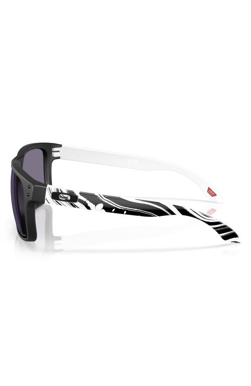 Oakley Holbrook™ Fathom Collection 57mm Prizm™ Polarized Square Sunglasses In Black Grey