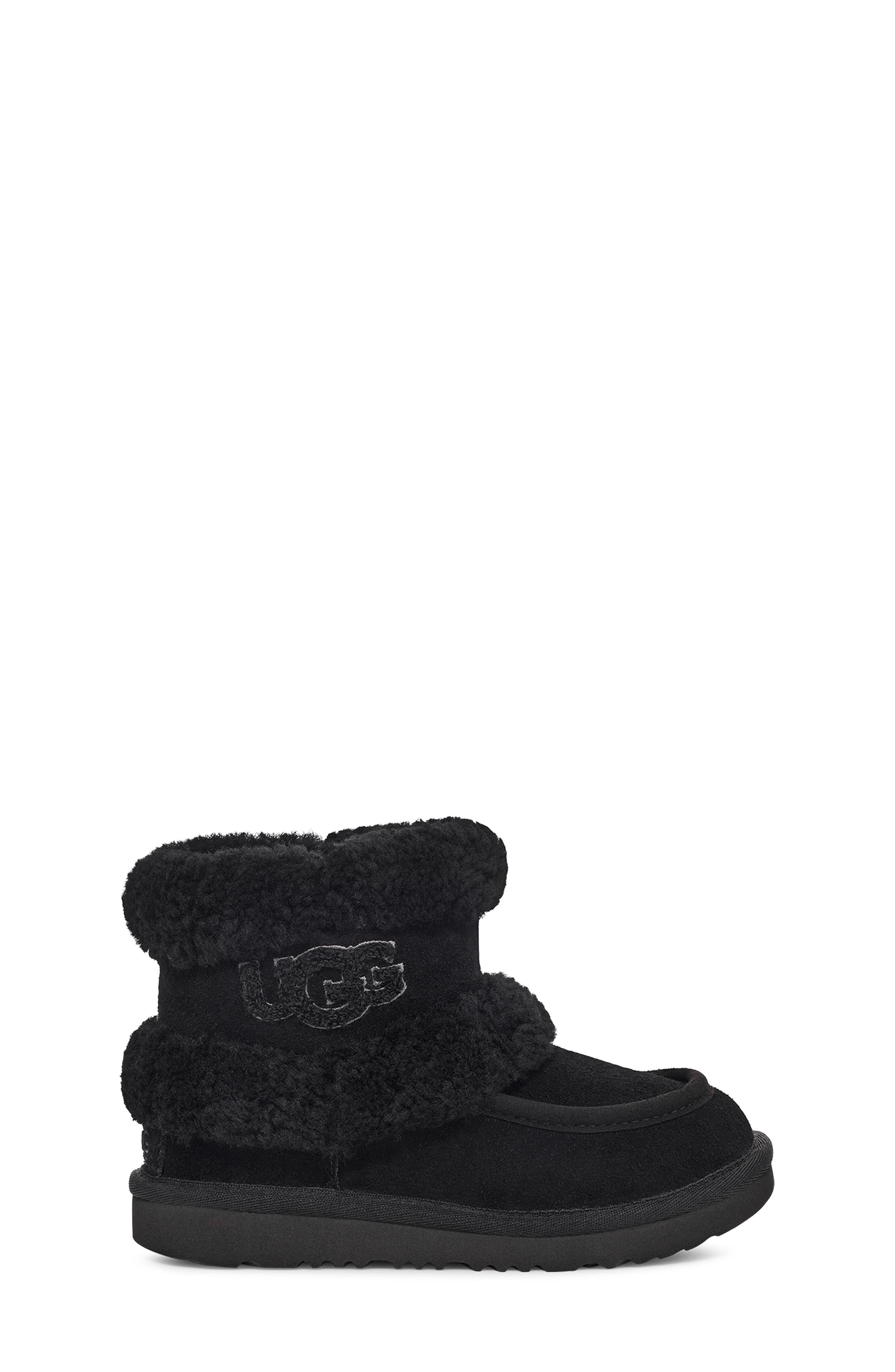 UGG<sup>®</sup> Kids' Ultra Mini Fluff Genuine Shearling Boot, Alternate, color, 